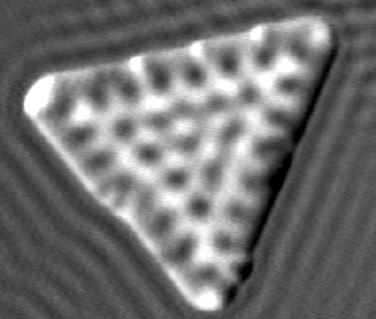 conductance map of an Co nanoisland on Cu(111)